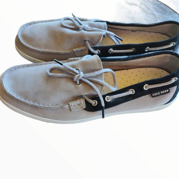 Cole Haan Other - SUEDE TOP SIDERS BOAT SHOE COLE HAAN WORN 1X DOCK SIDERS BLUE SUEDE SHOES NUBUCK